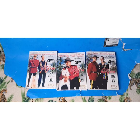 Due South TV Show DVD Sets-Seasons 1,2,and 3. Preowned and Viewed-68 episodes - Picture 1 of 4